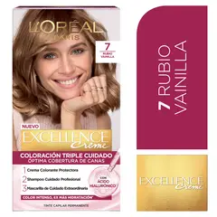 EXCELLENCE - Tinte Excellence Tono 7 Rubio Vainilla