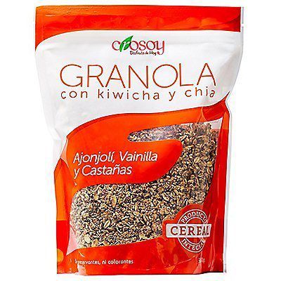 Granola con Kiwicha y Chía Cros­oy Bolsa 380 g