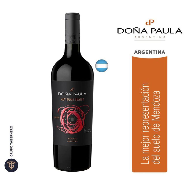 Vino Tinto Doña Paula Blend 1100 Gran Reserva Botella 750 mL