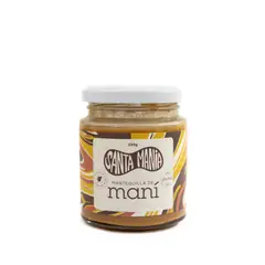 SANTA MANIA - Crema Mantequilla de Maní Santa Manía Envase 230 g