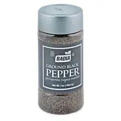 BADIA - Pimienta Negra Molida 198 g