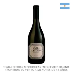 EL ENEMIGO - Vino El Enemigo Chardonnay Botella 750 mL
