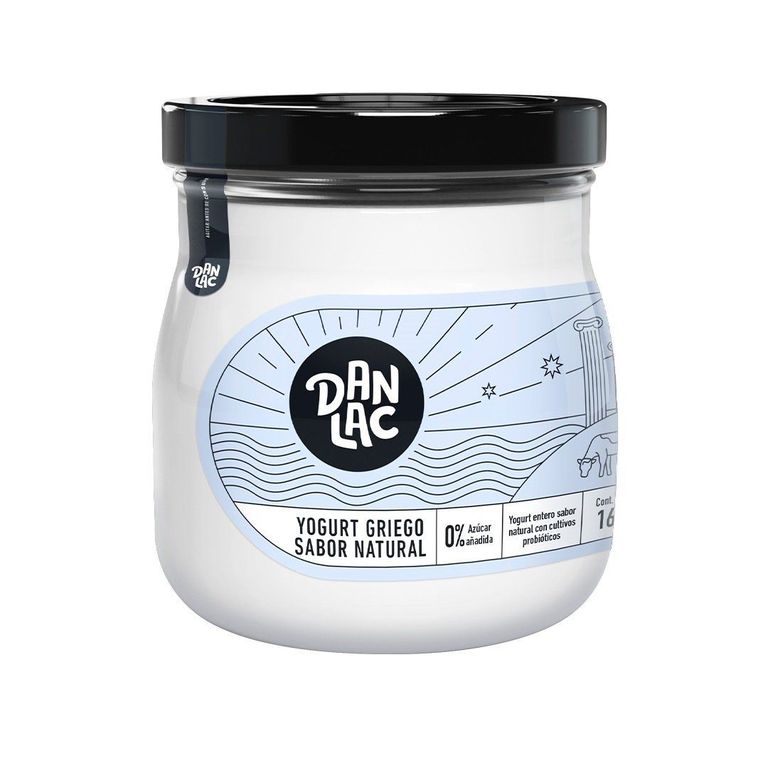 Yogurt Griego Natural Danlac Envase 160 g