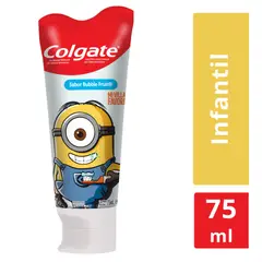 COLGATE - Pasta Dental Niños Minions Sabor Bubble Fruit Envase 75 mL