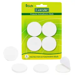 ZENDER - Protector Adhesiv Para Cerradura y Pared