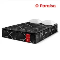 PARAISO - Colchon Super Star Negro Queen Size