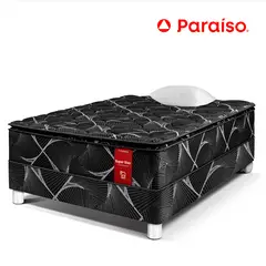 PARAISO - Conjunto Super Star Negro 1.5 Plz