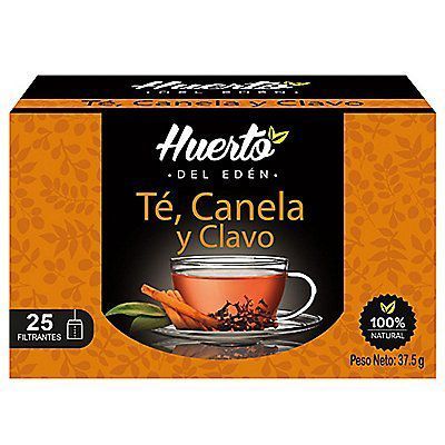 Infusión Huerto del Eden Té Canela y Clavo Caja 25 Sobres