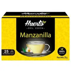 HUERTO DEL EDEN - Manzanilla Huerto del Edén 25 sobres