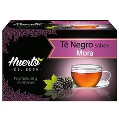 HUERTO DEL EDEN - Infusión Huerto del Eden Té Mora Caja 25 Sobres