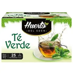 HUERTO DEL EDEN - Infusión Huerto del Eden Té Verde Caja 25 Sobres