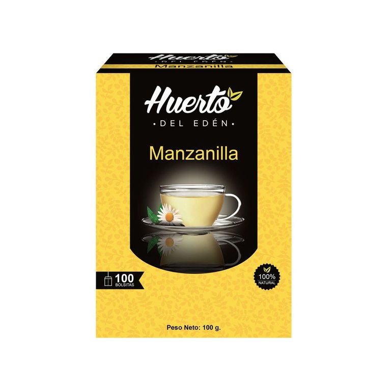 Infusión Huerto del Eden Manzanilla Caja 100 Sobres