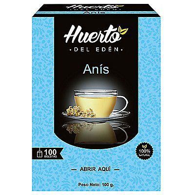 Infusión Huerto del Eden Anís Caja 100 Sobres