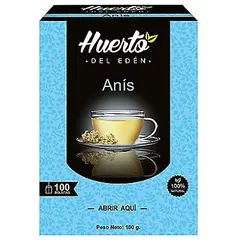 HUERTO DEL EDEN - Infusión de Anís 100 Filtrantes