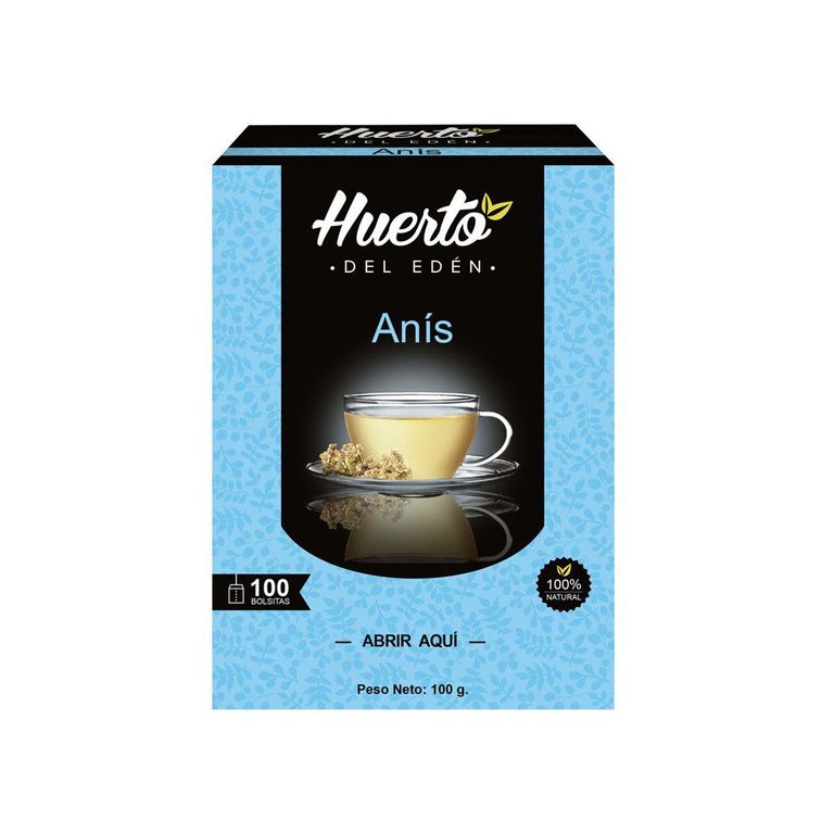 Infusión Huerto del Eden Anís Caja 100 Sobres