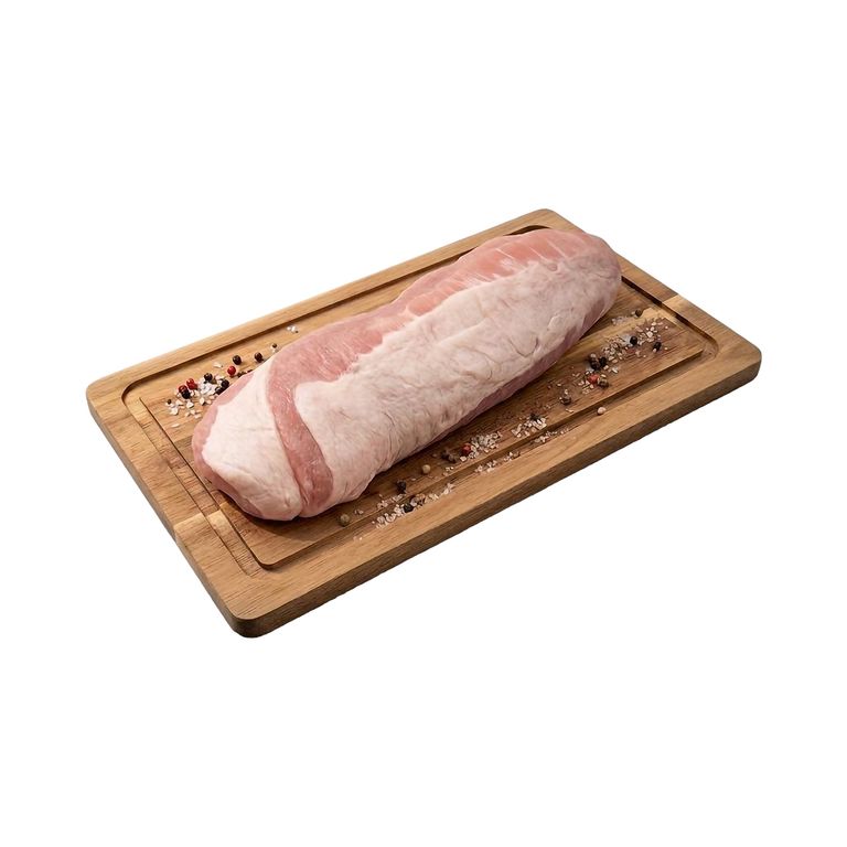 Tira de Panceta Sin Piel De Cerdo x Kg