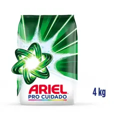 ARIEL - Detergente Polvo Pro Cuidado Bolsa 4 kg