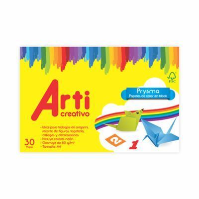 Block Arti Creativo De Papel Prysma 30 Hojas