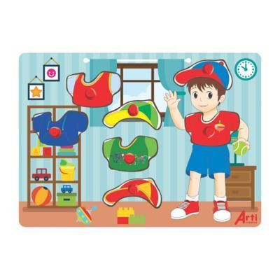 Rompecabezas Arti Creativo Dress Up Niño