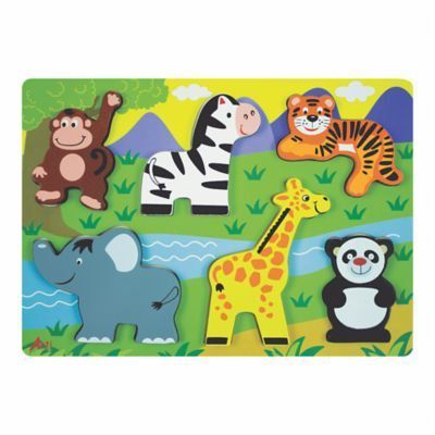 Rompecabezas Arti Creativo La Selva 6 Piezas