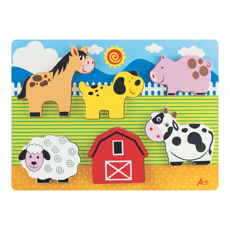 Rompecabezas Arti Creativo El Ranchito 6 Piezas