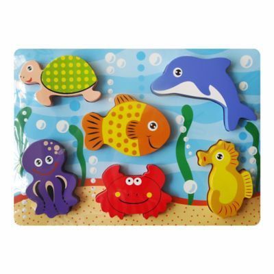 Rompecabezas Arti Creativo Océano 6 Piezas