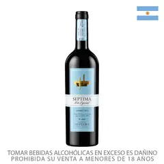 SEPTIMA - Vino Tinto Séptima Malbec Botella 750 mL
