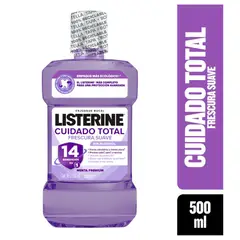 LISTERINE - Enjuague Bucal Listerine Cuidado Total Zero Botella 500 mL