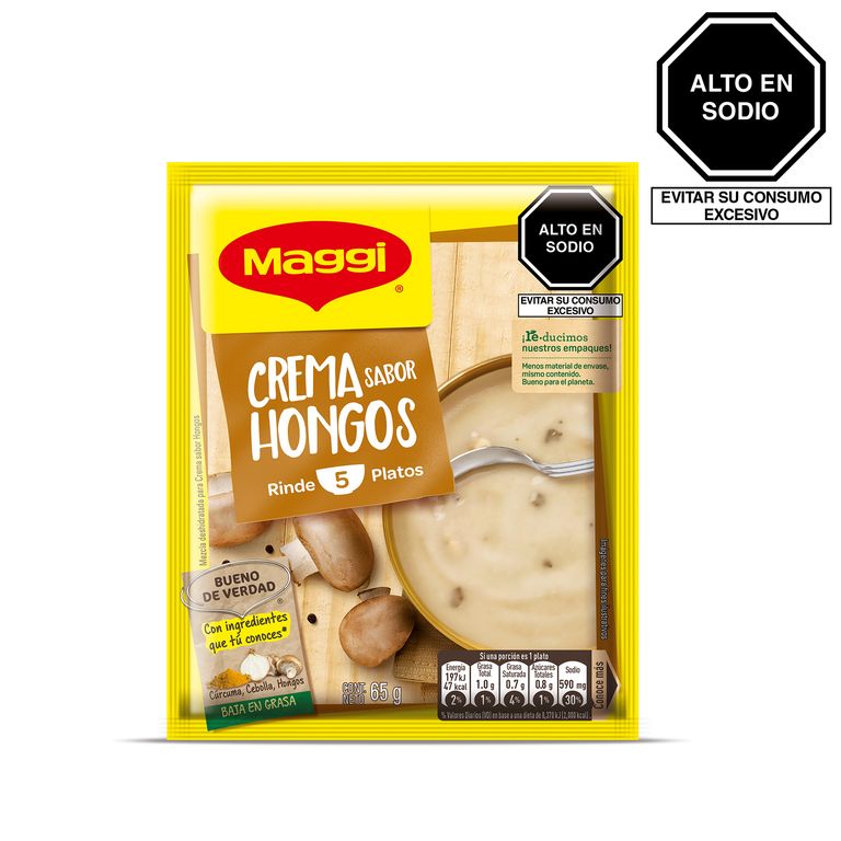 Crema Sabor Hongos Maggi Sobre 66 g