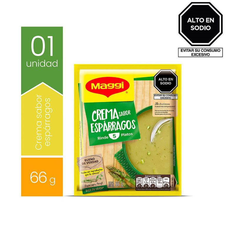 Crema Sabor Espárragos Maggi Sobre 66 g