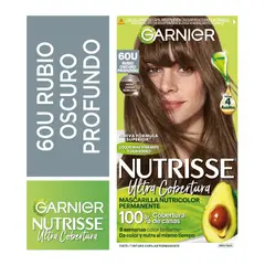 NUTRISSE - Kit Tinte Capilar Ultra Cobertura Tono 60 Rubio Oscuro