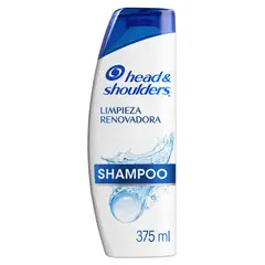 HEAD SHOULDERS - Shampoo Limpiza Renovadora Envase 375 mL