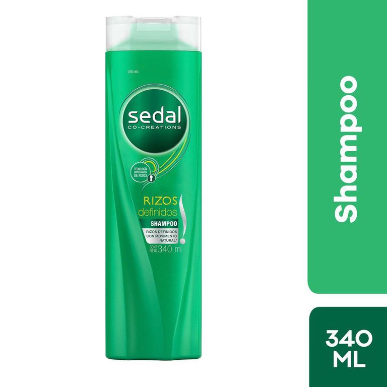 Shampoo Sedal Rizos Definidos Botella 340 mL