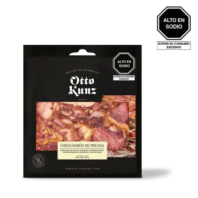 Chicharrón de Prensa Otto Kunz Empaque 100 g