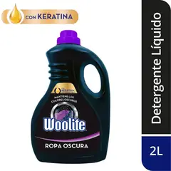 WOOLITE - Detergente Líquido Ropa Negra Oscura Envase 2 L