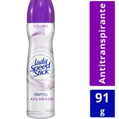 LADY SPEED STICK - Desodorante Aerosol Derma Vitamina E Envase 150 mL
