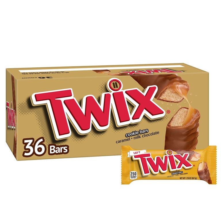 Barra de Chocolate Twix Display 36 Und