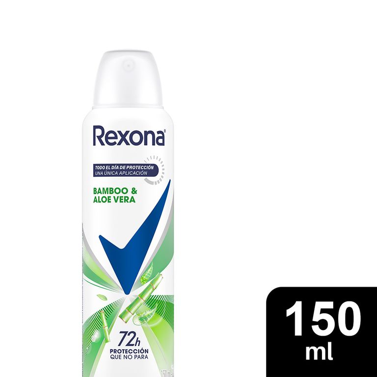 Antitranspirante en Spray Rexona Bambú Envase 150 mL