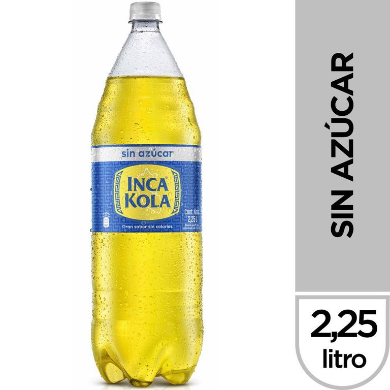 Gaseosa Inca Kola Zero Botella 2.25 L