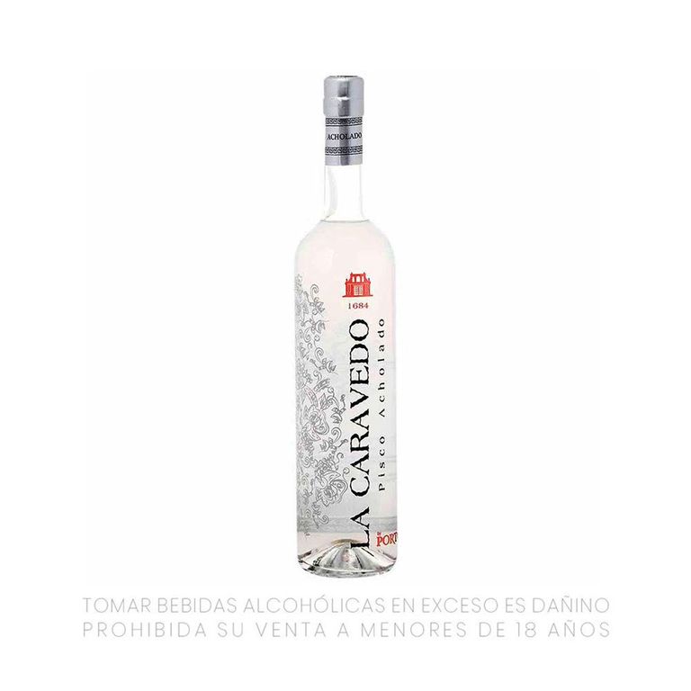 Pisco Acholado La Caravedo Botella 750 mL