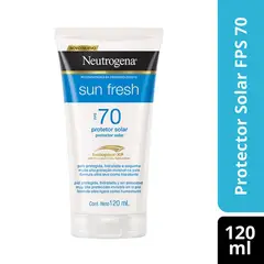 NEUTROGENA - Protector Solar Corporal Neutrogena Sun Fresh FPS70 Envase 120 mL