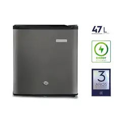 ELECTROLUX - Frigobar 47L Plateado con Llave