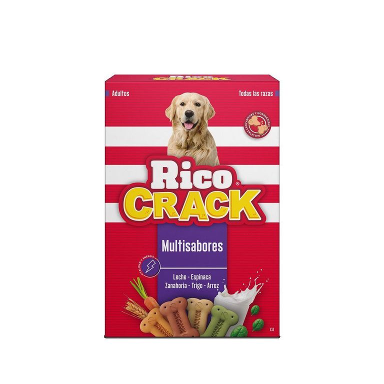 Galletas Perros Adultos Ricocrack Multisabores Caja 500 g