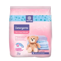 TOTTUS - Detergente en Polvo Tottus Ropa Delicada Bolsa 700 g