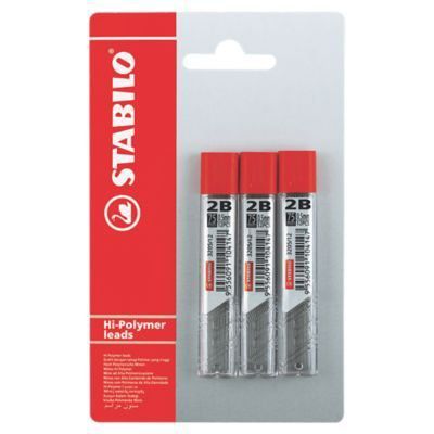 Minas Stabilo 0.5 mm Empaque 3 Und