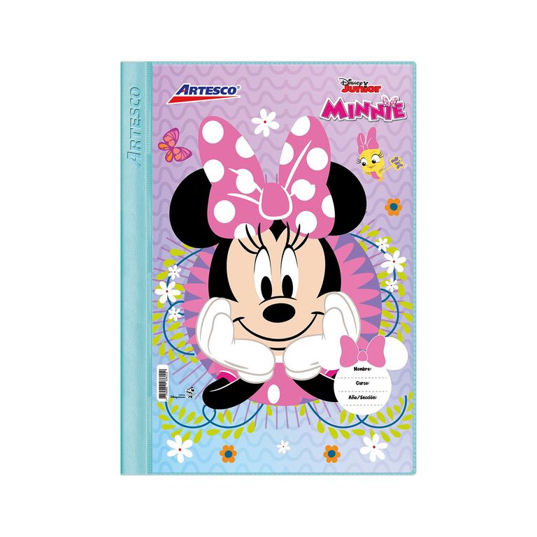 Fólder Artesco Minnie Mouse Oficio Con Segurifastener