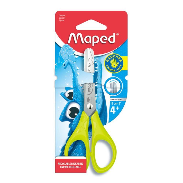 Tijera Maped De 13cm Para Zurdos