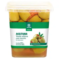 TOTTUS - Aceituna Verde con Rocoto Premium
