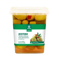 TOTTUS - Aceituna Verde con Pimiento Premium