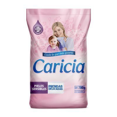 Detergente en Polvo Caricia Bolsa 700 g